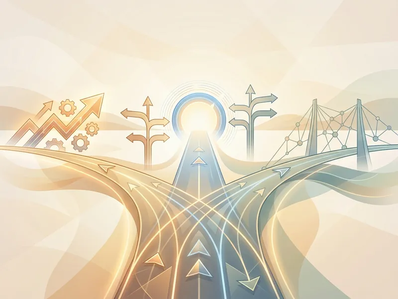 Simple flowchart helping business owners decide between DIY, freelancer, agency, or managed website service