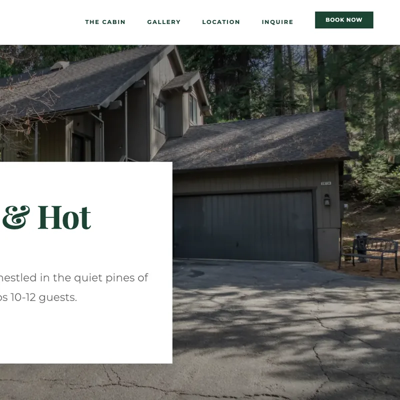 Screenshot of the Shaver Escape website