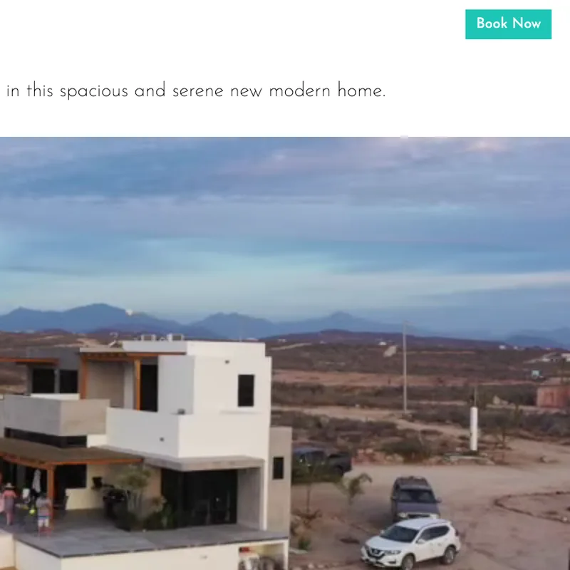 Screenshot of the Todos Casa website